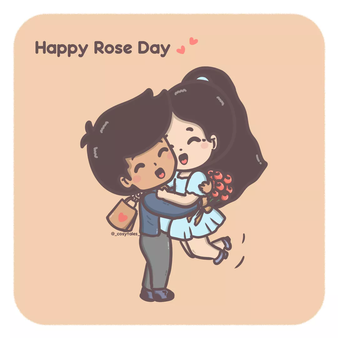 Happy Rose day 🌹