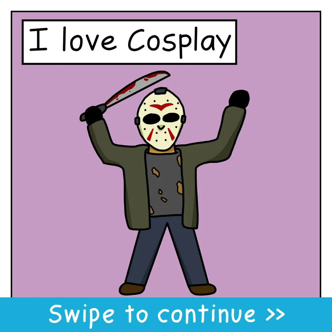 Anyone can cosplay