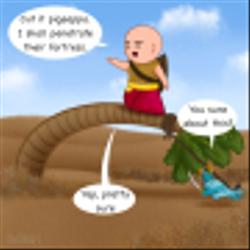 Gravity is for the weak